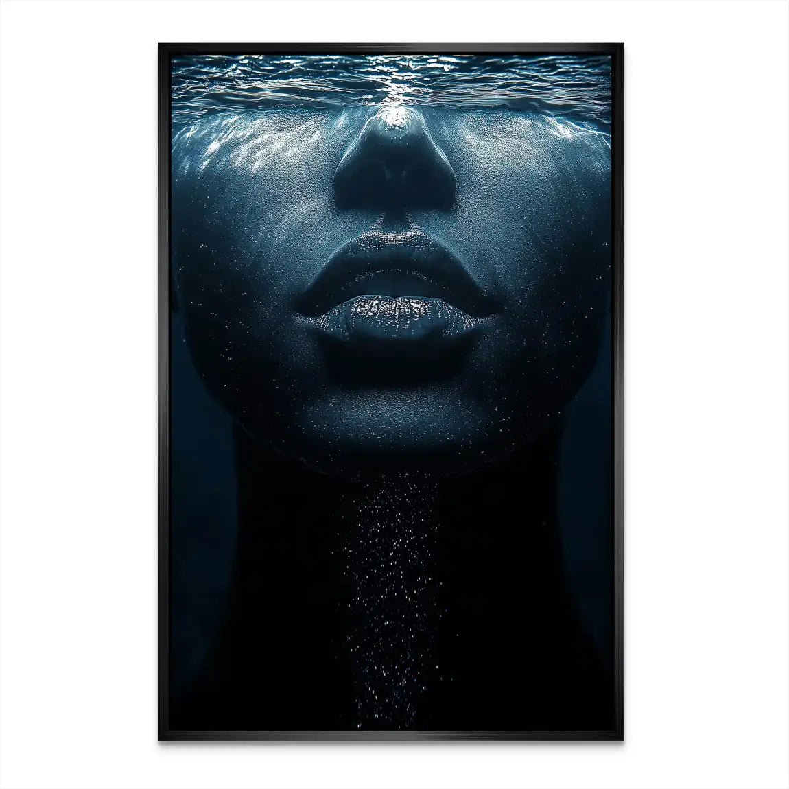 Beauty under Water AluDibond Bild INGALERIE