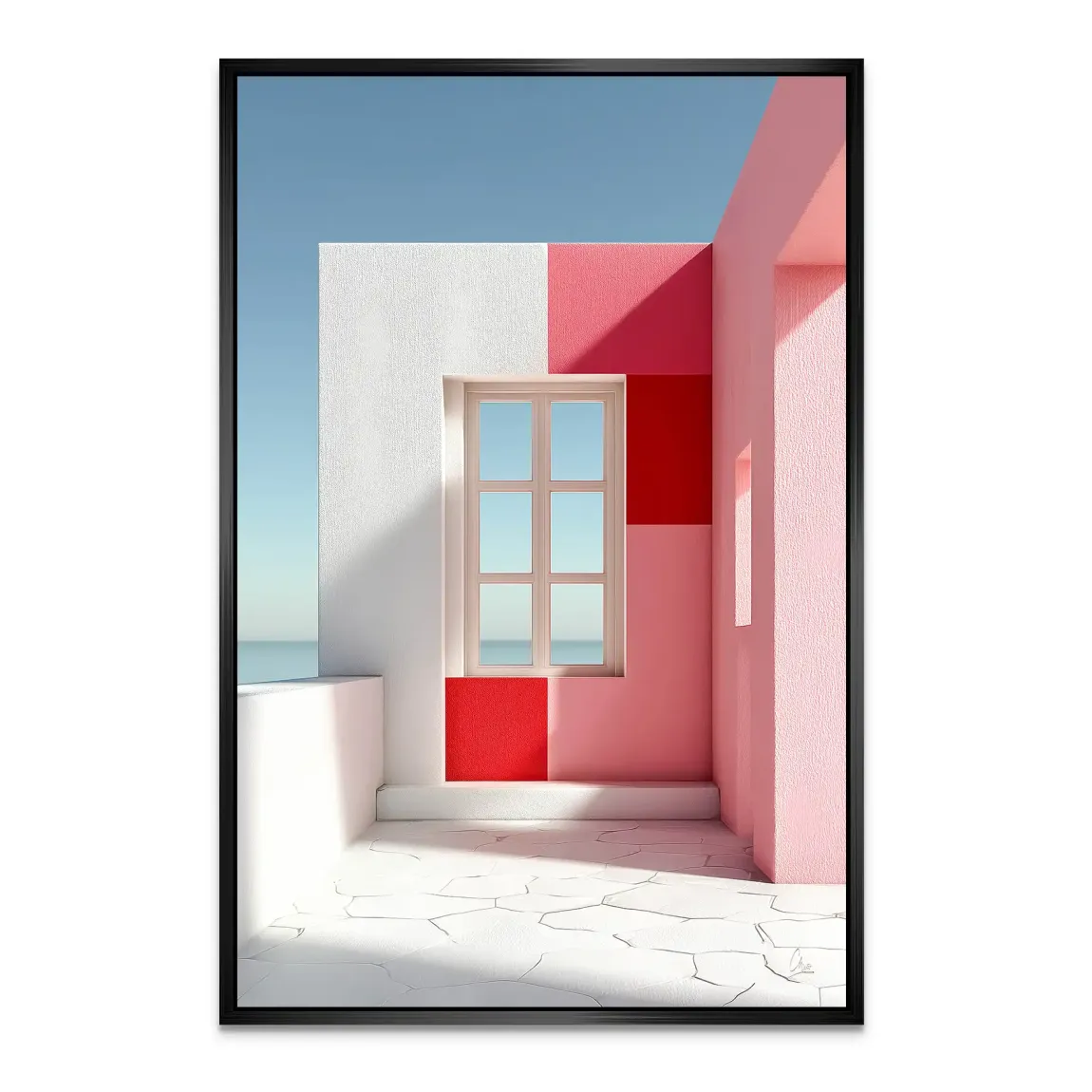 Ocean Vista Alu Dibond Bild - INGALERIE | Dein Onlineshop für moderne Wandbilder