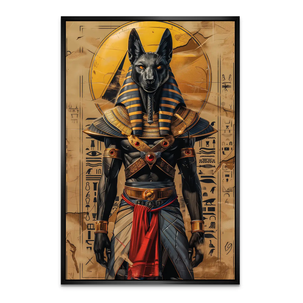 Anubis Modern Style AluDibond Bild INGALERIE