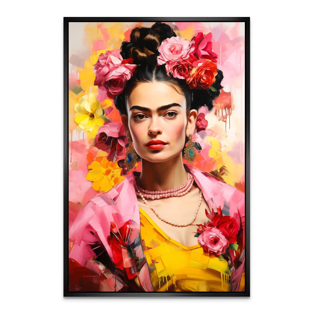 Beauty Frida AluDibond Bild INGALERIE