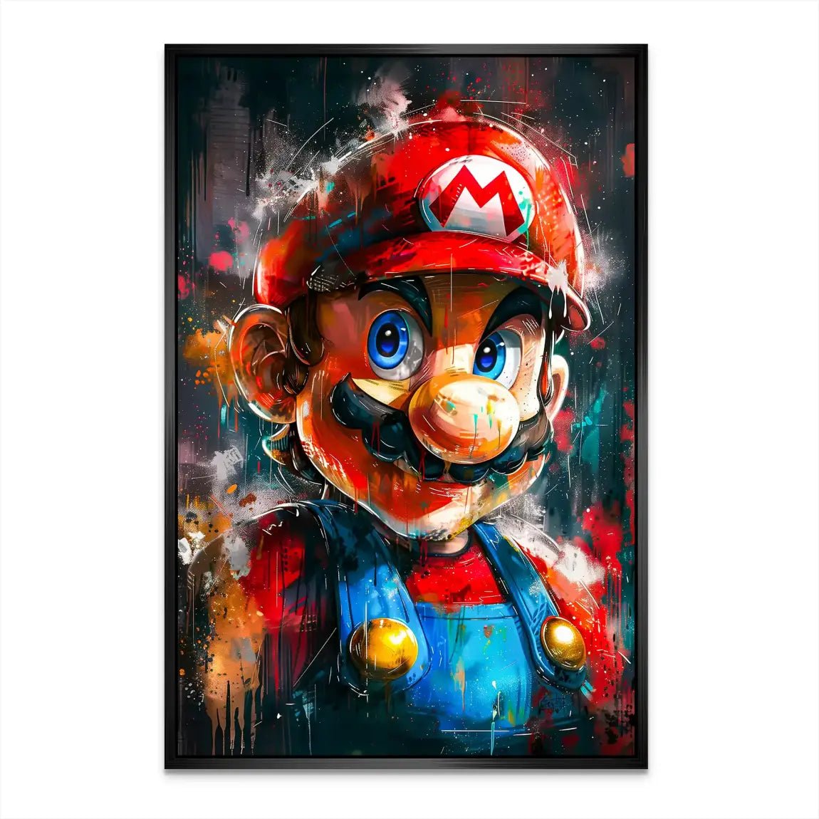 Abstrakt Mario Nr.2 Alu Dibond Bild INGALERIE