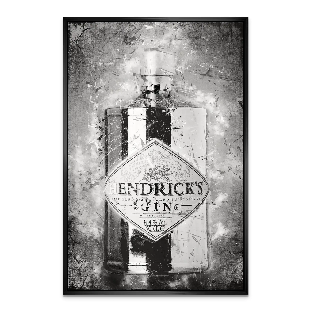 Gin Abstrakt AluDibond Bild INGALERIE
