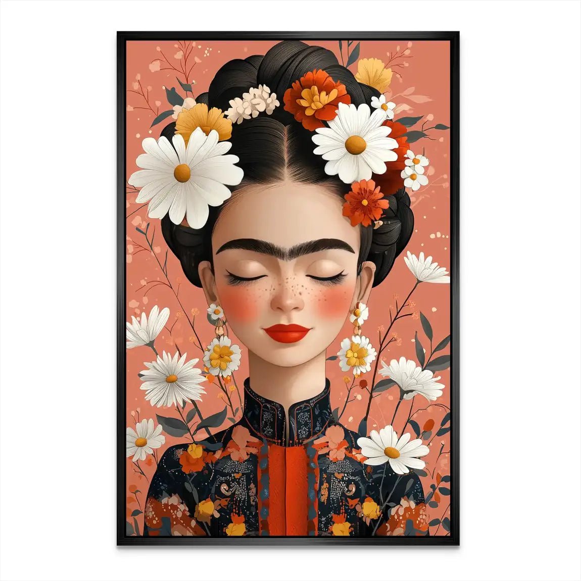 Frida Flower Nr.3 AluDibond Bild INGALERIE