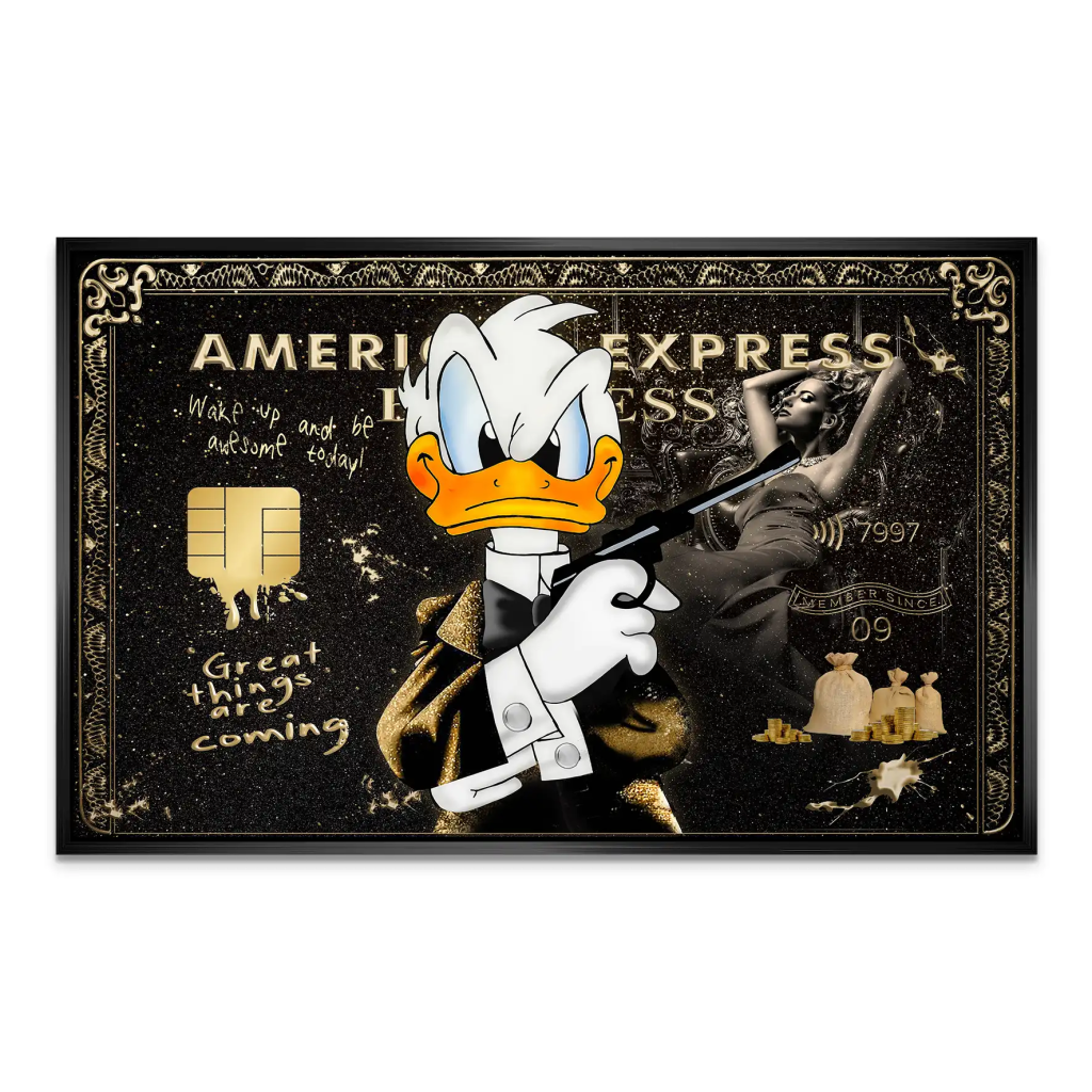 Amex Donald Bond AluDibond Bild INGALERIE