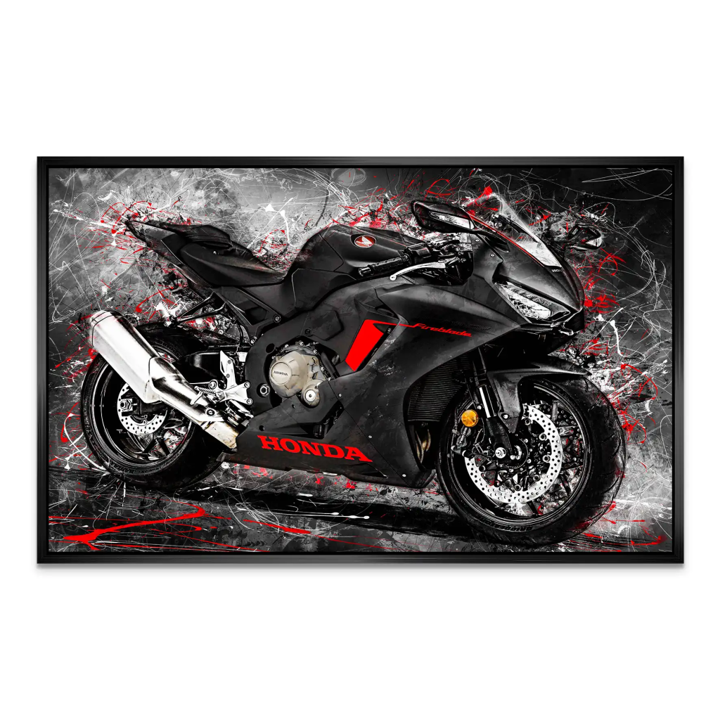 Honda CBR 1000 RR Fireblade AluDibond Bild INGALERIE
