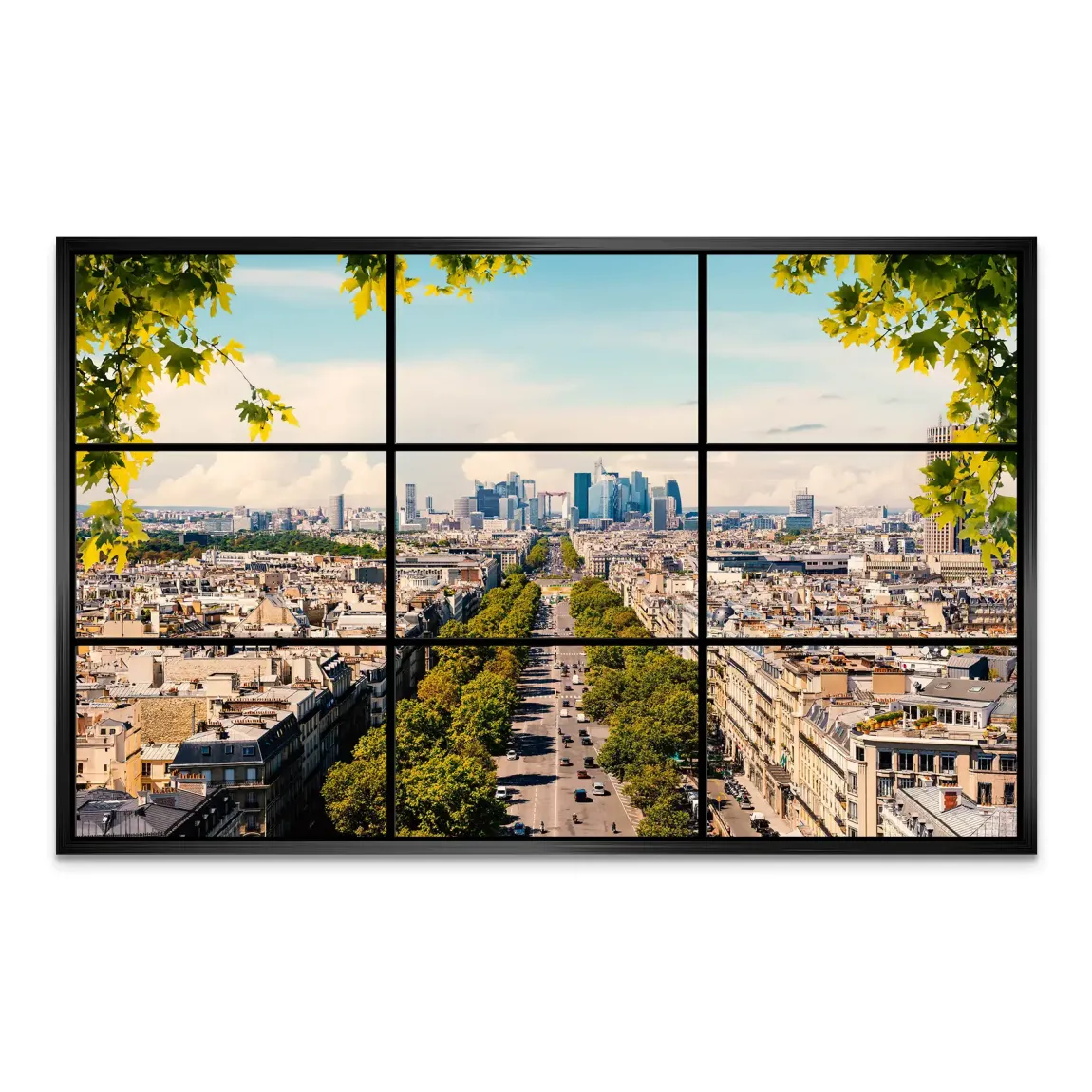 Paris Avenue AluDibond Bild