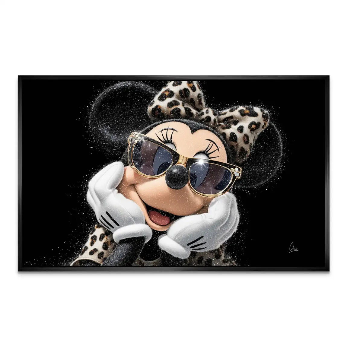 Minnie Maus Chic Spark AluDibond Bild