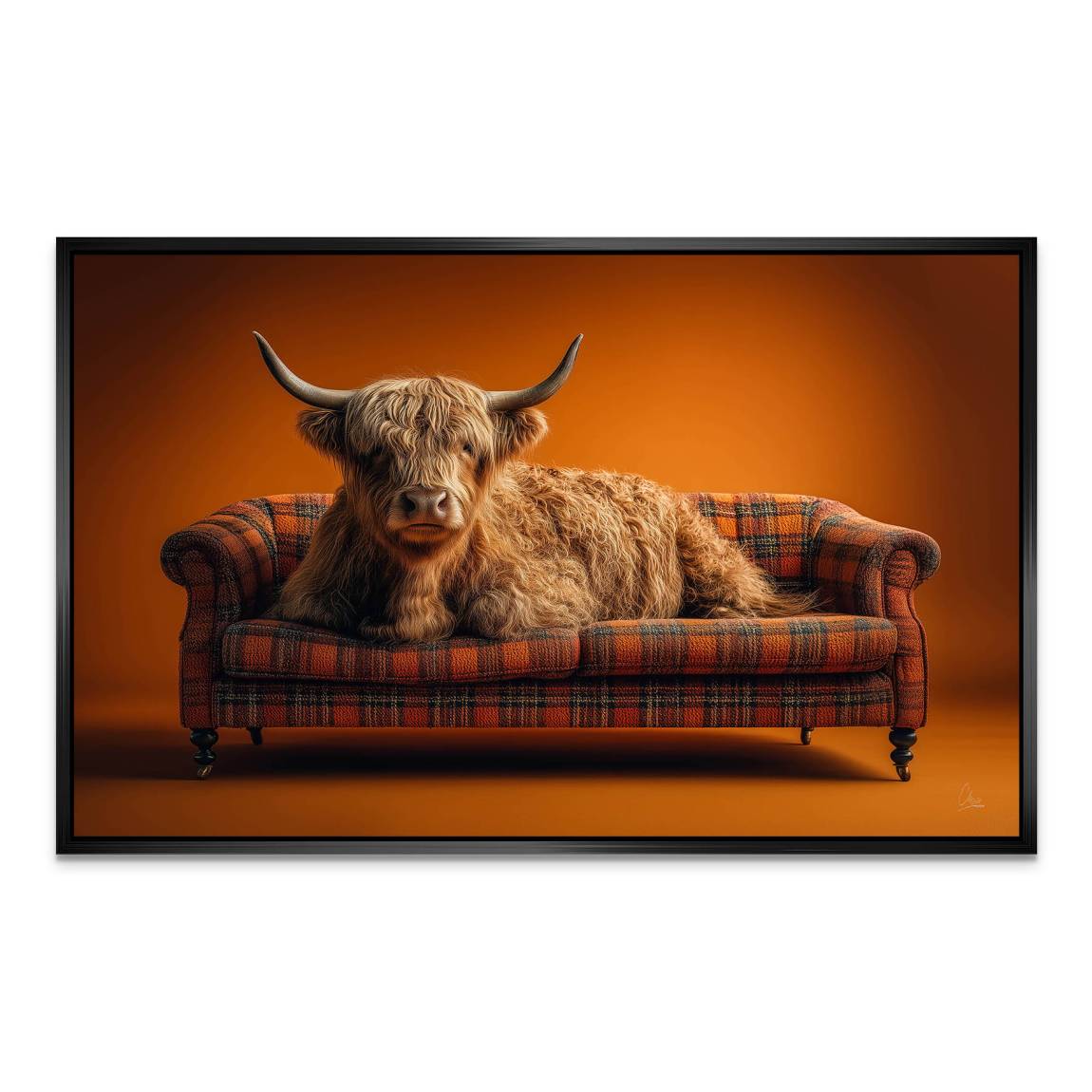 Highland Lounge AluDibond Bild