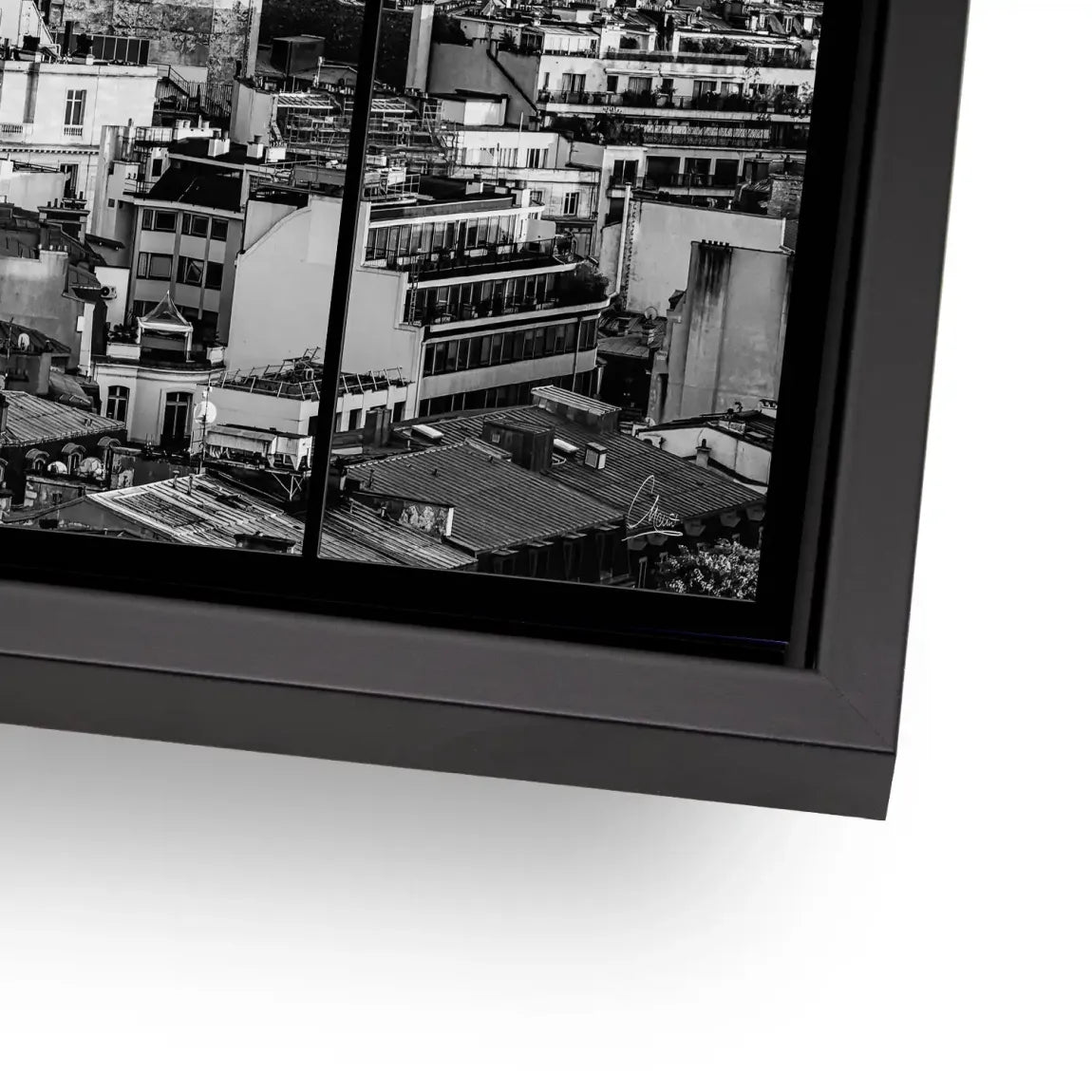 Eiffelturm über Paris Alu Dibond Bild