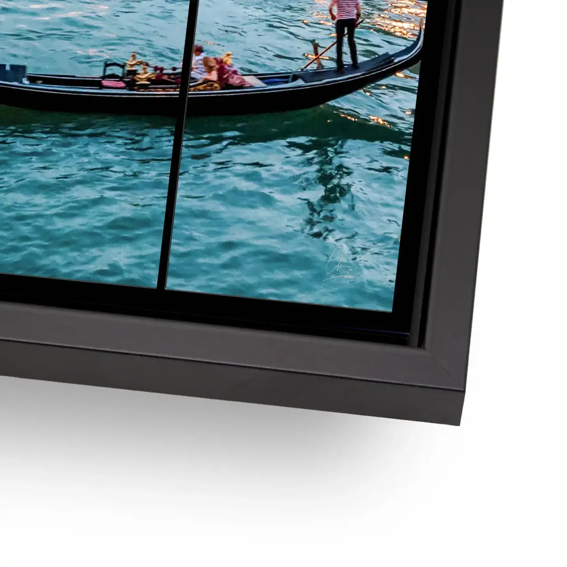 Lichter von Venedig Alu Dibond Bild