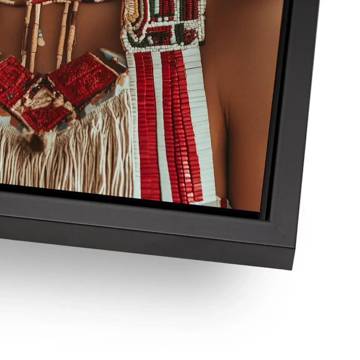 Die Indianerin Alu Dibond Wandbild