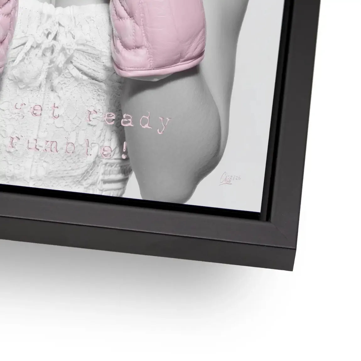 Boxing Marilyn Monroe Alu Dibond Bild