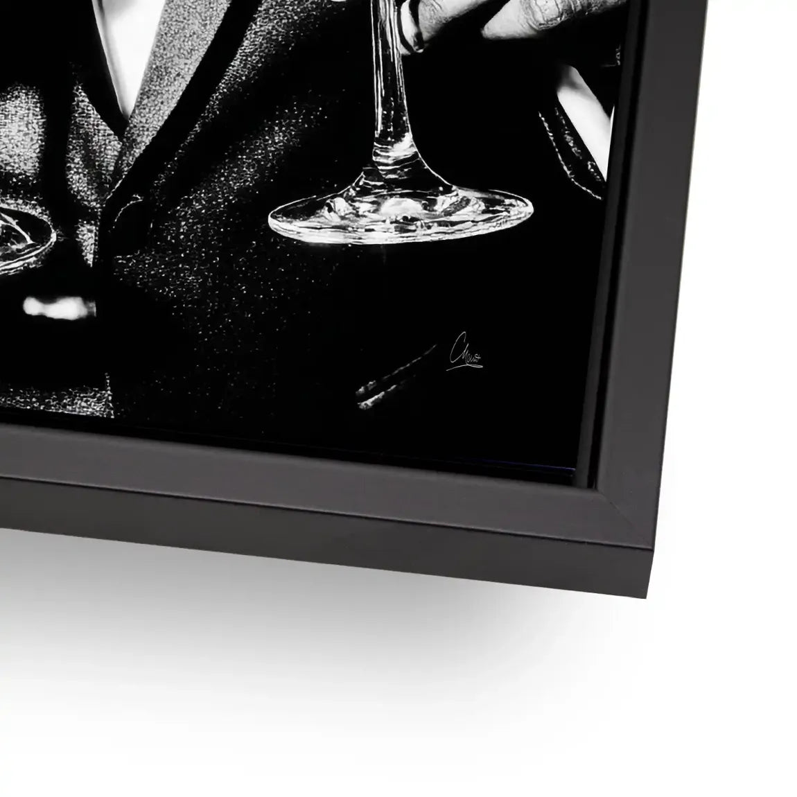 Gentleman Style Alu Dibond Bild