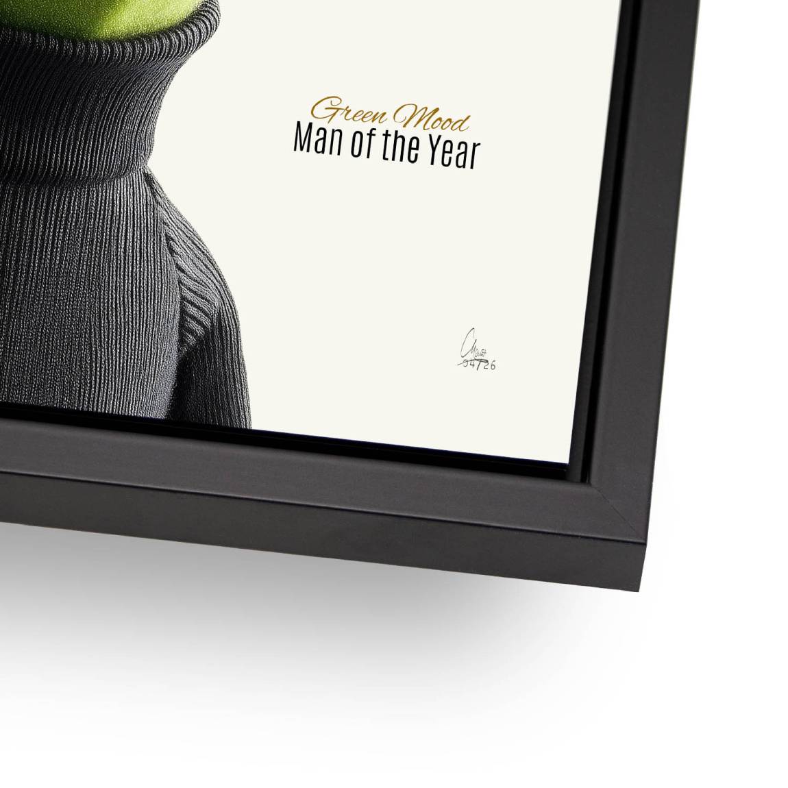 Kermit Couture Alu Dibond Wandbild