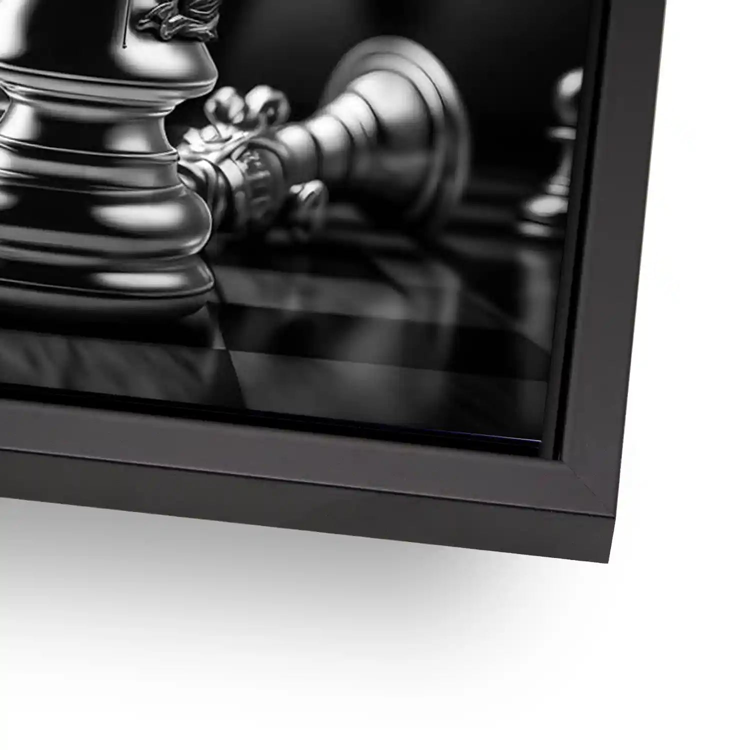 Motivation Schachfigur AluDibond Bild INGALERIE