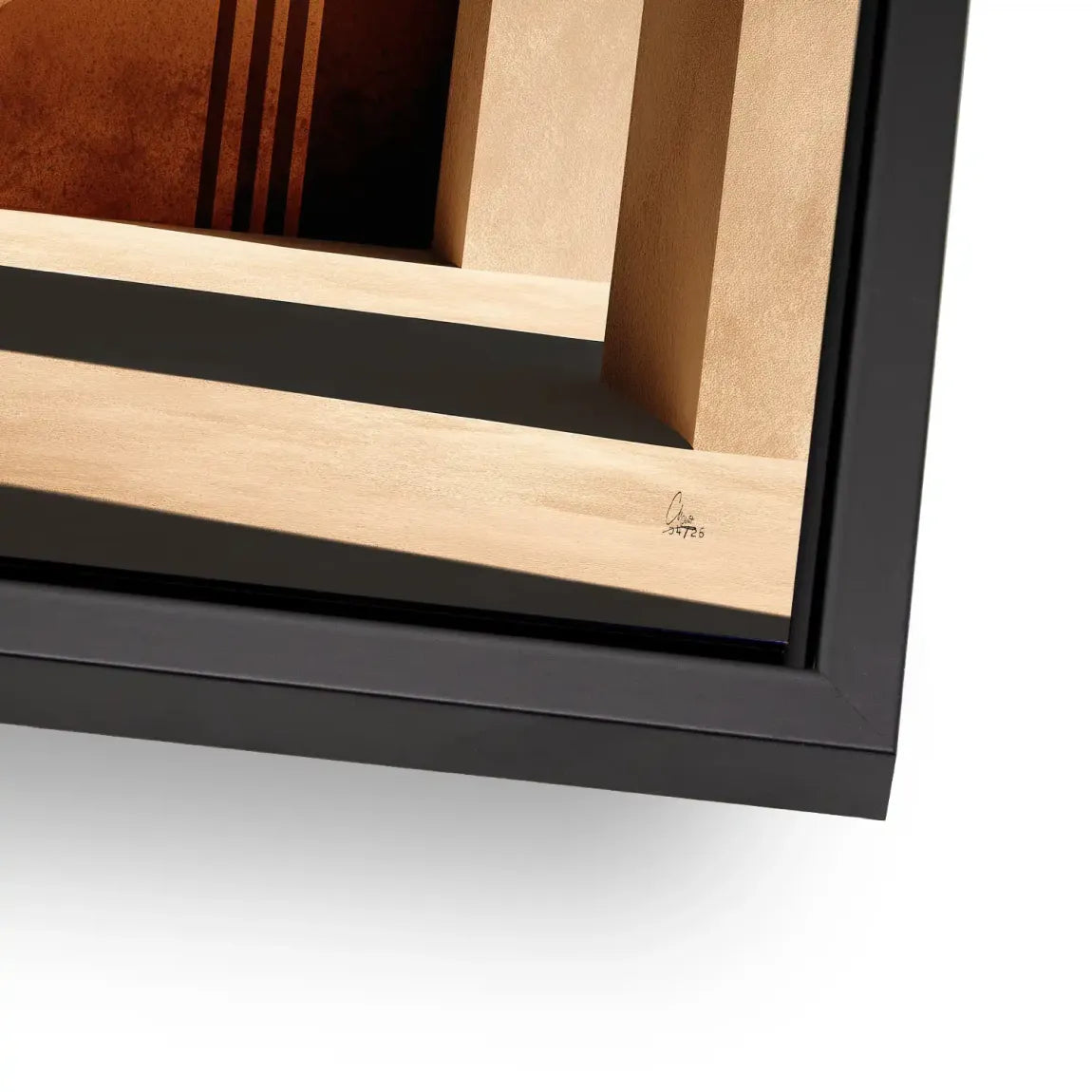 Sonnenbogen Architektur Alu Dibond Wandbild