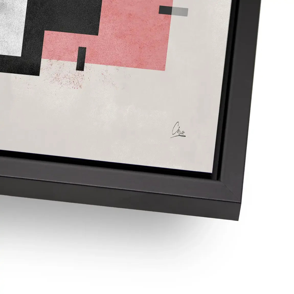 Geometric Aura Alu Dibond Bild