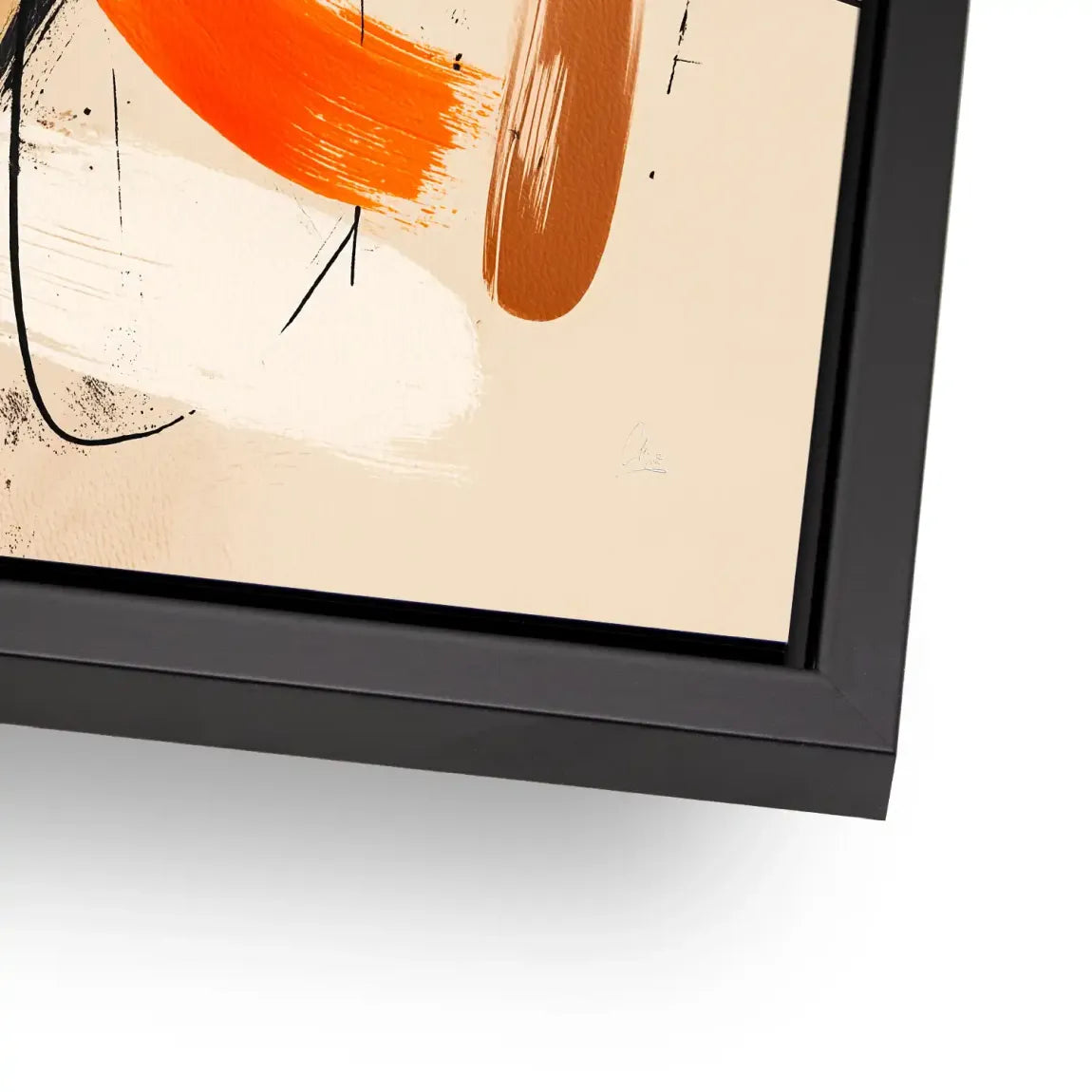 Freie Dynamik Abstrakt Alu Dibond Bild