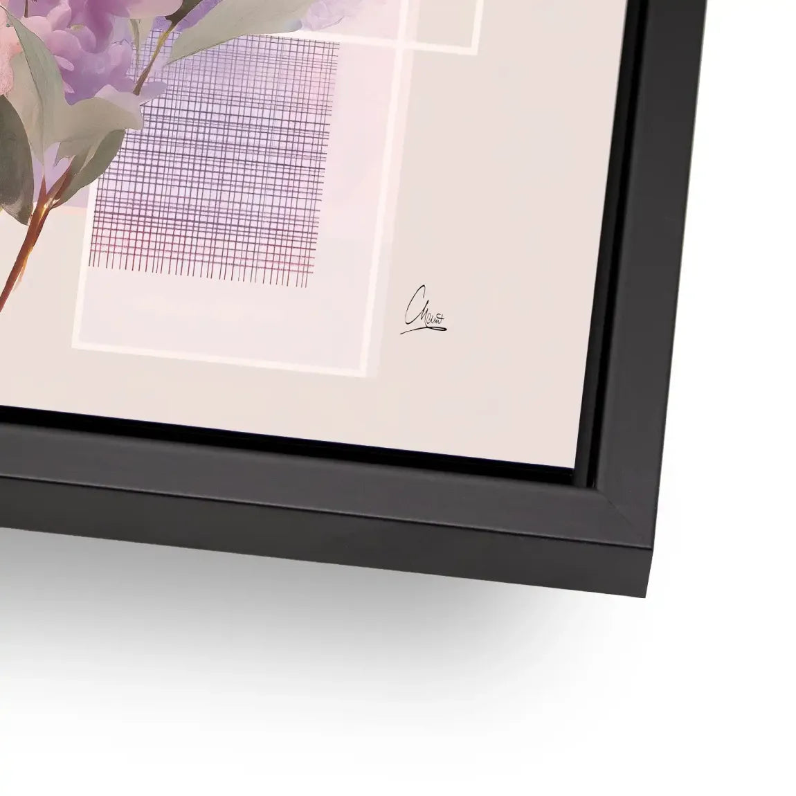 Soft Petal Harmony Alu Dibond Bild