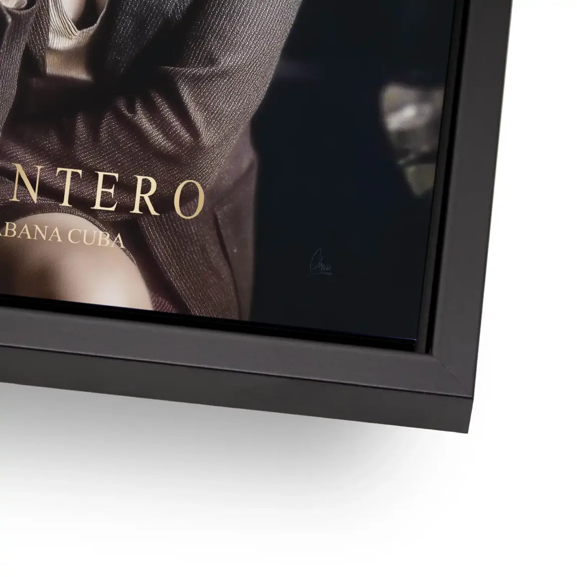 Whisky Noir Alu Dibond Bild