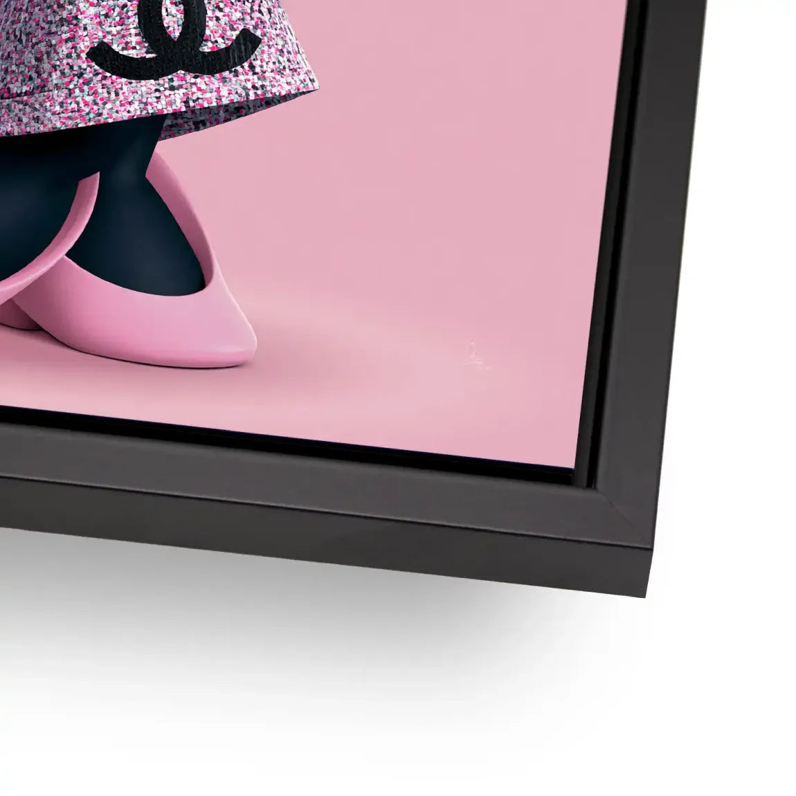 Minnie Maus Moet Alu Dibond Wandbild