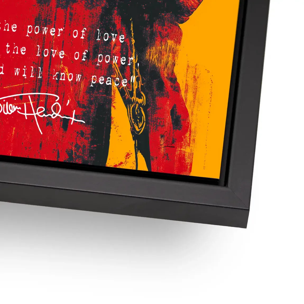 Electric Soul Hendrix Alu Dibond Bild