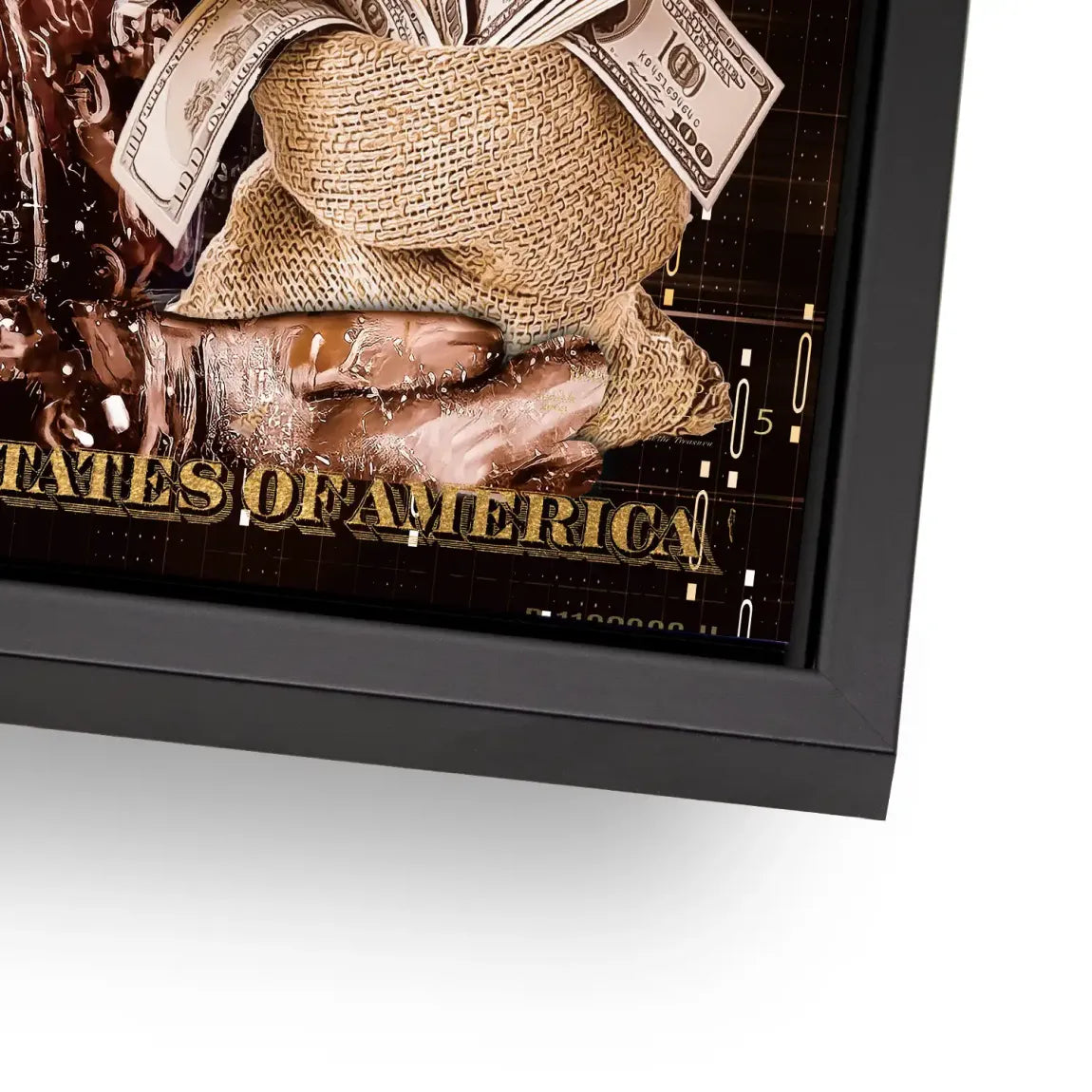 Mr Money Forbes Alu Dibond Bild