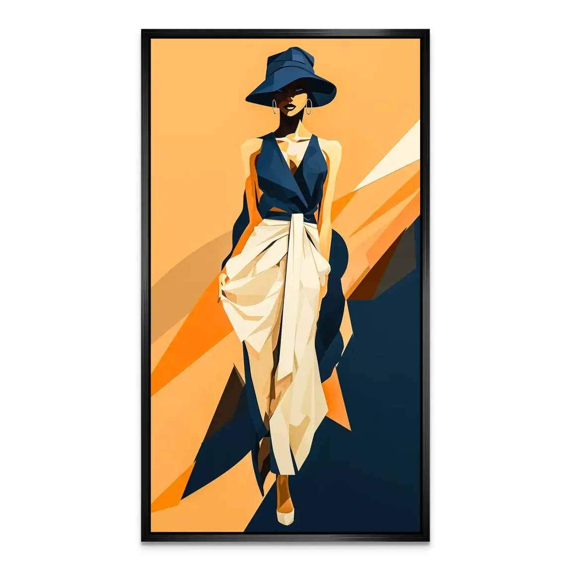 Midnight Elegance Aludibond Bild INGALERiE