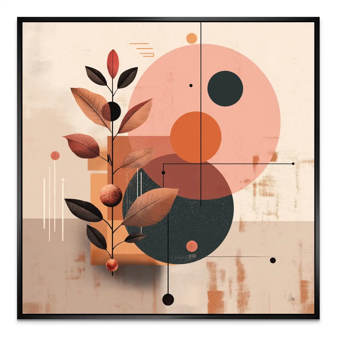 Terra Balance Alu Dibond Bild