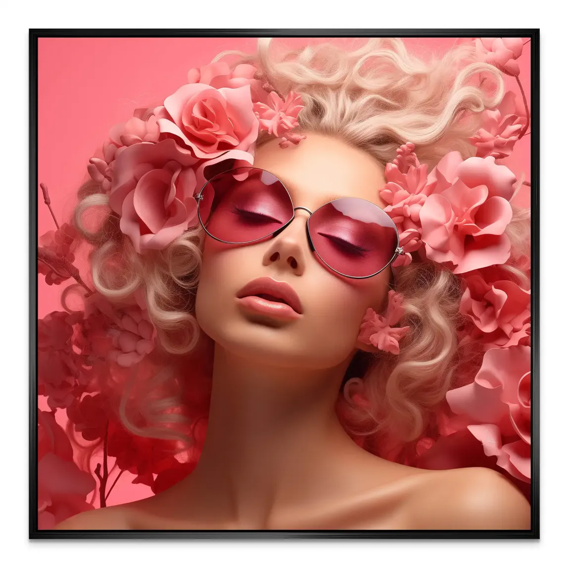 Pink Mirage Alu Dibond Bild