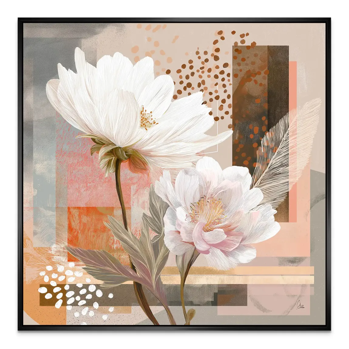 Soft Bloom Alu Dibond Bild