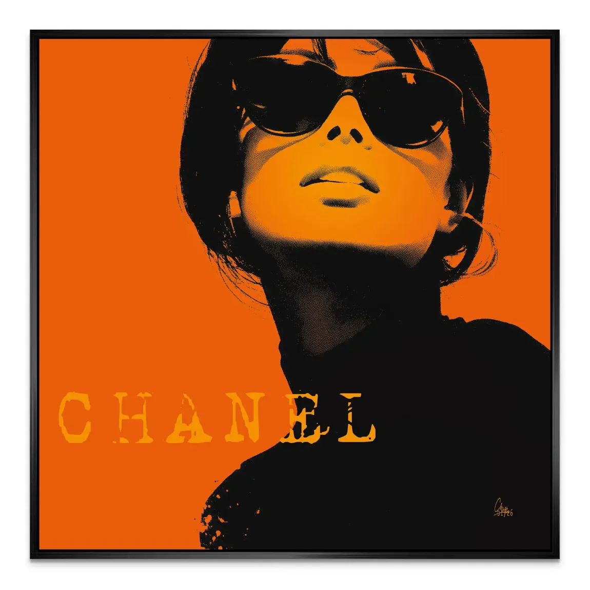 Chanel Glam Alu Dibond Bild