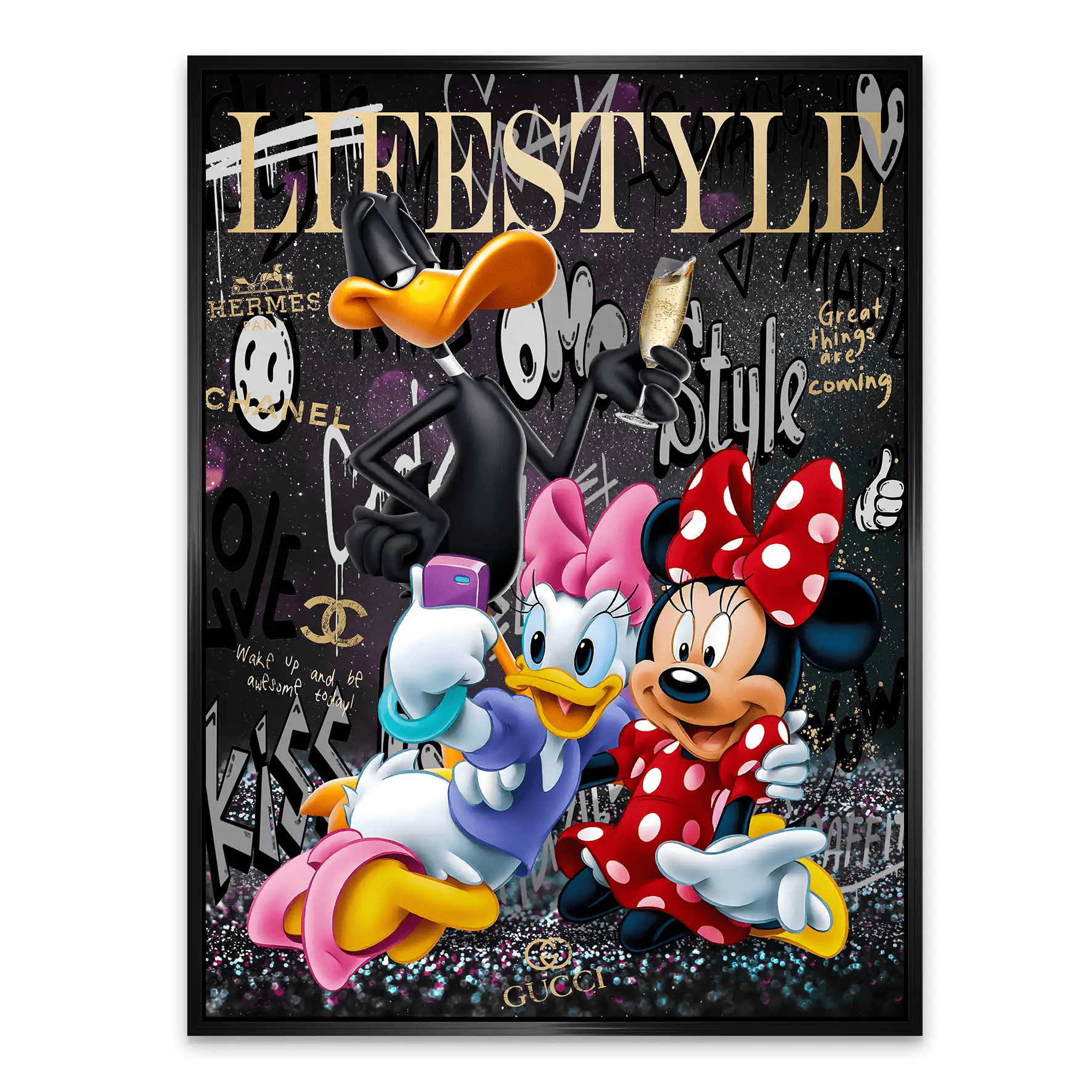 Duffy Daisy Minnie Lifestyle AluDibond Bild INGALERIE