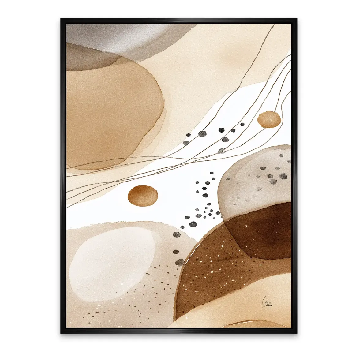 Desert Mirage Alu Dibond Bild