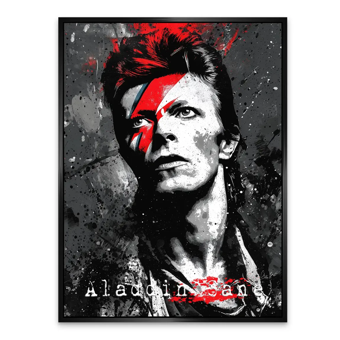 David Bowie Starlight Alu Dibond Bild