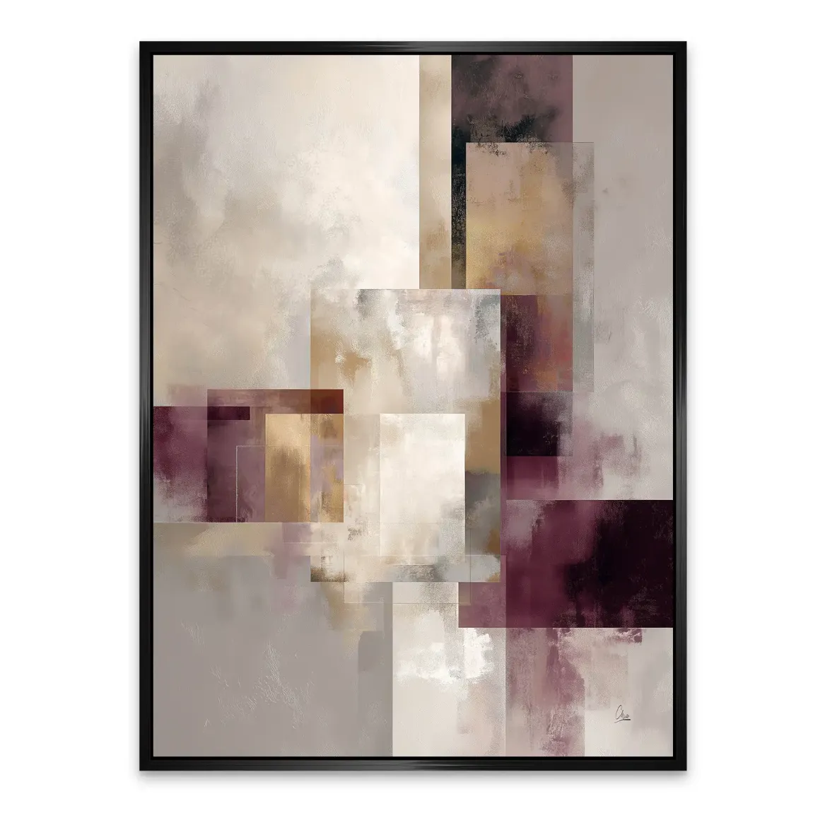 Mystic Geometry Alu Dibond Bild