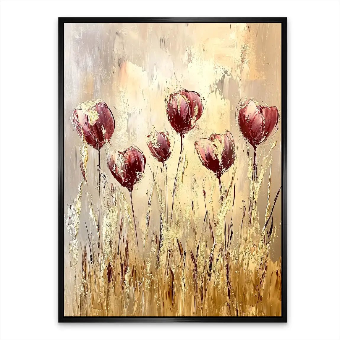 Flower Abstrakt Nr.13 Alu Dibond Bild INGALERIE