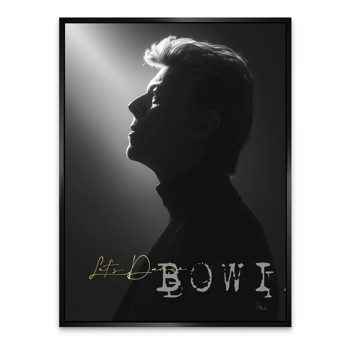 David Bowie Dance Alu Dibond Bild