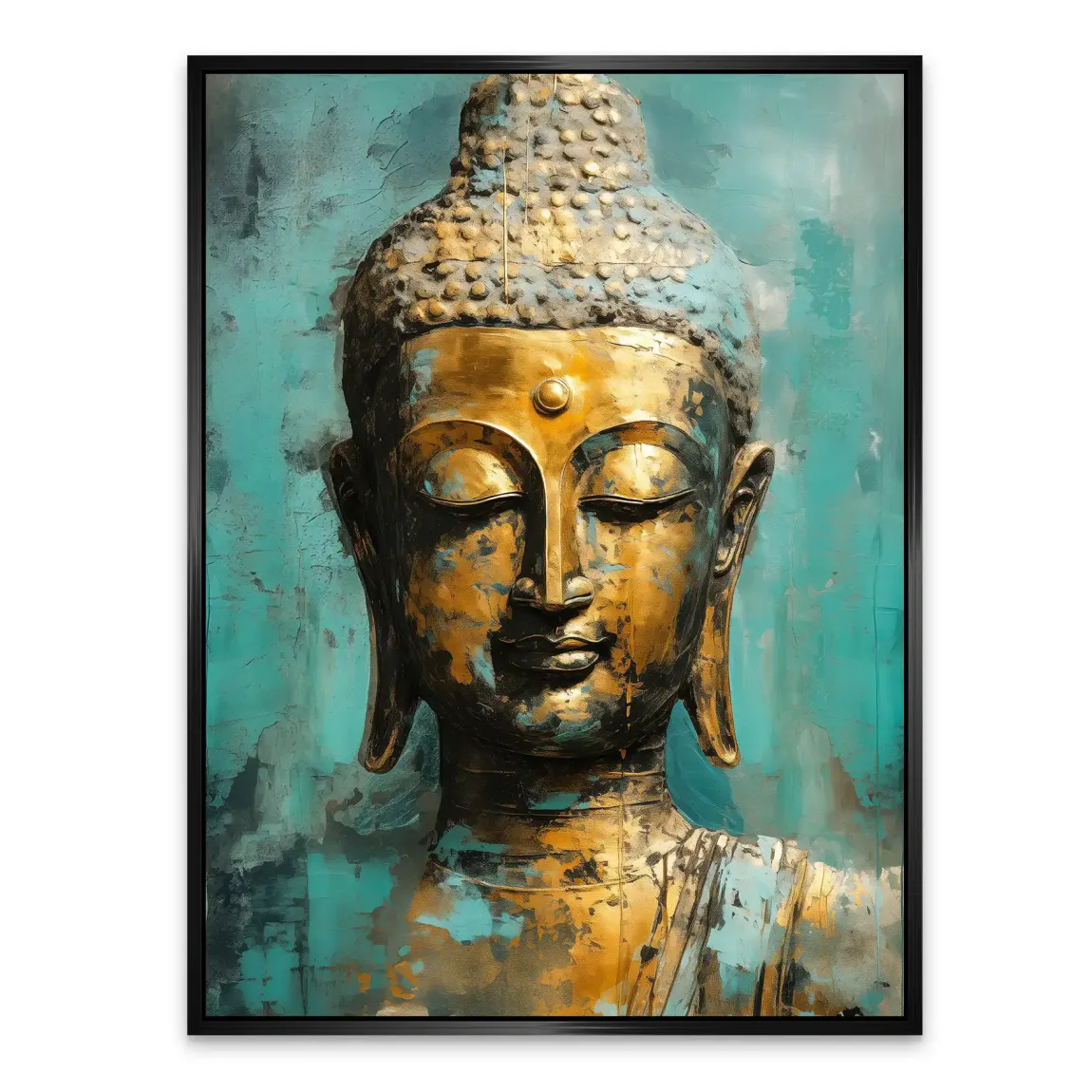 Buddha Essence Alu Dibond Bild INGALERIE