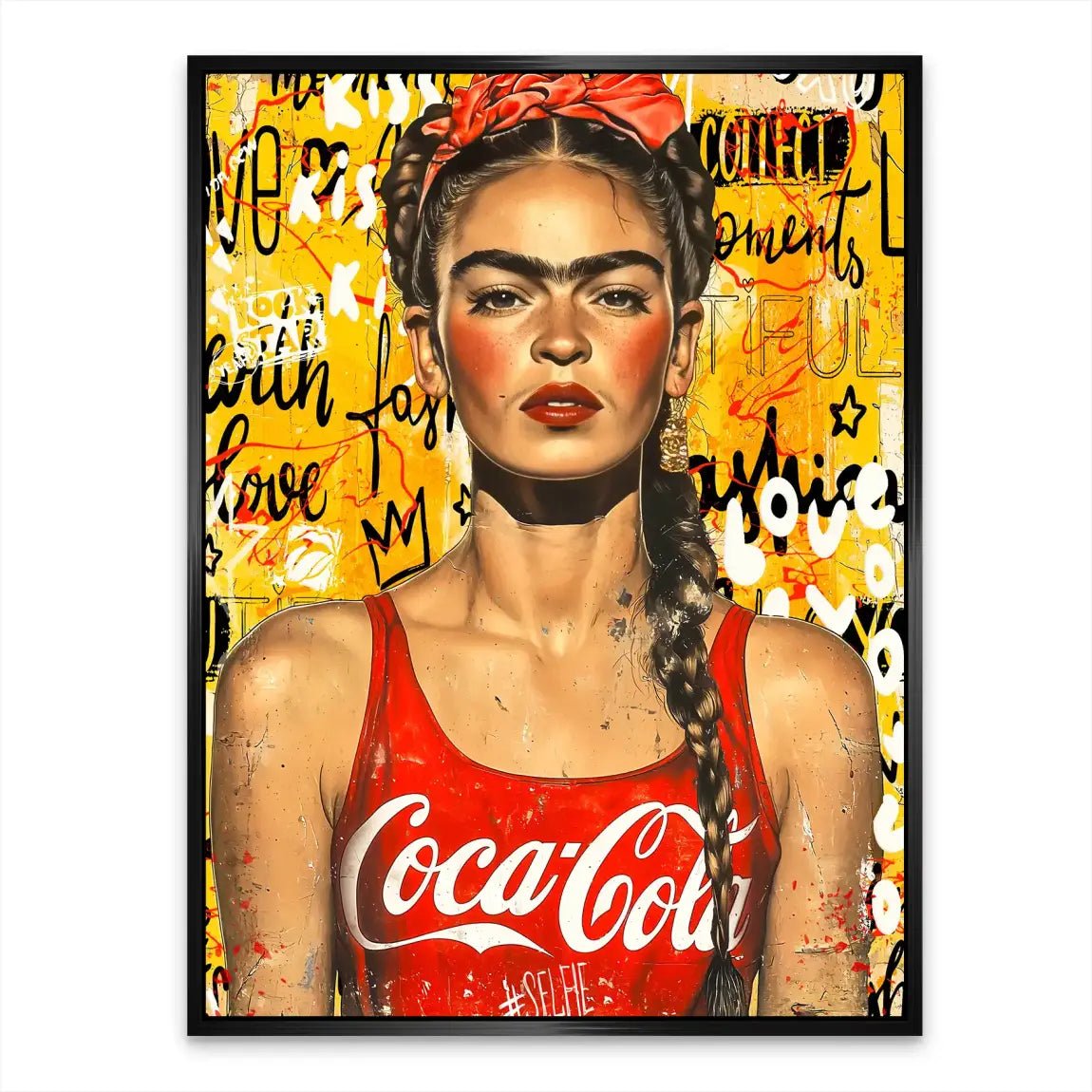 Frida Coke Alu Dibond Bild INGALERIE