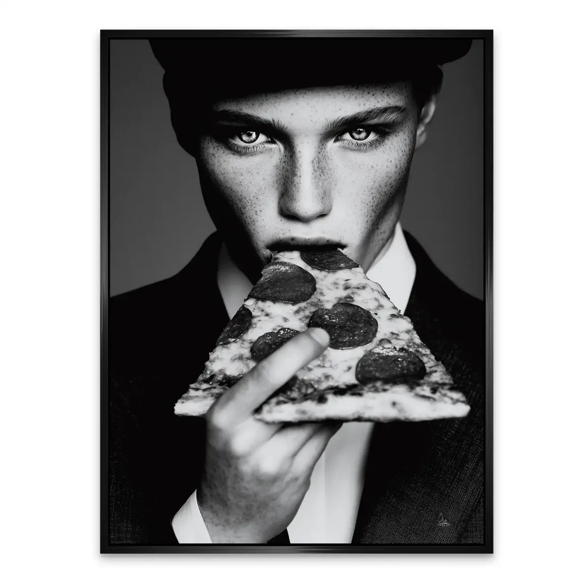 Pizza Charisma Alu Dibond Wandbild