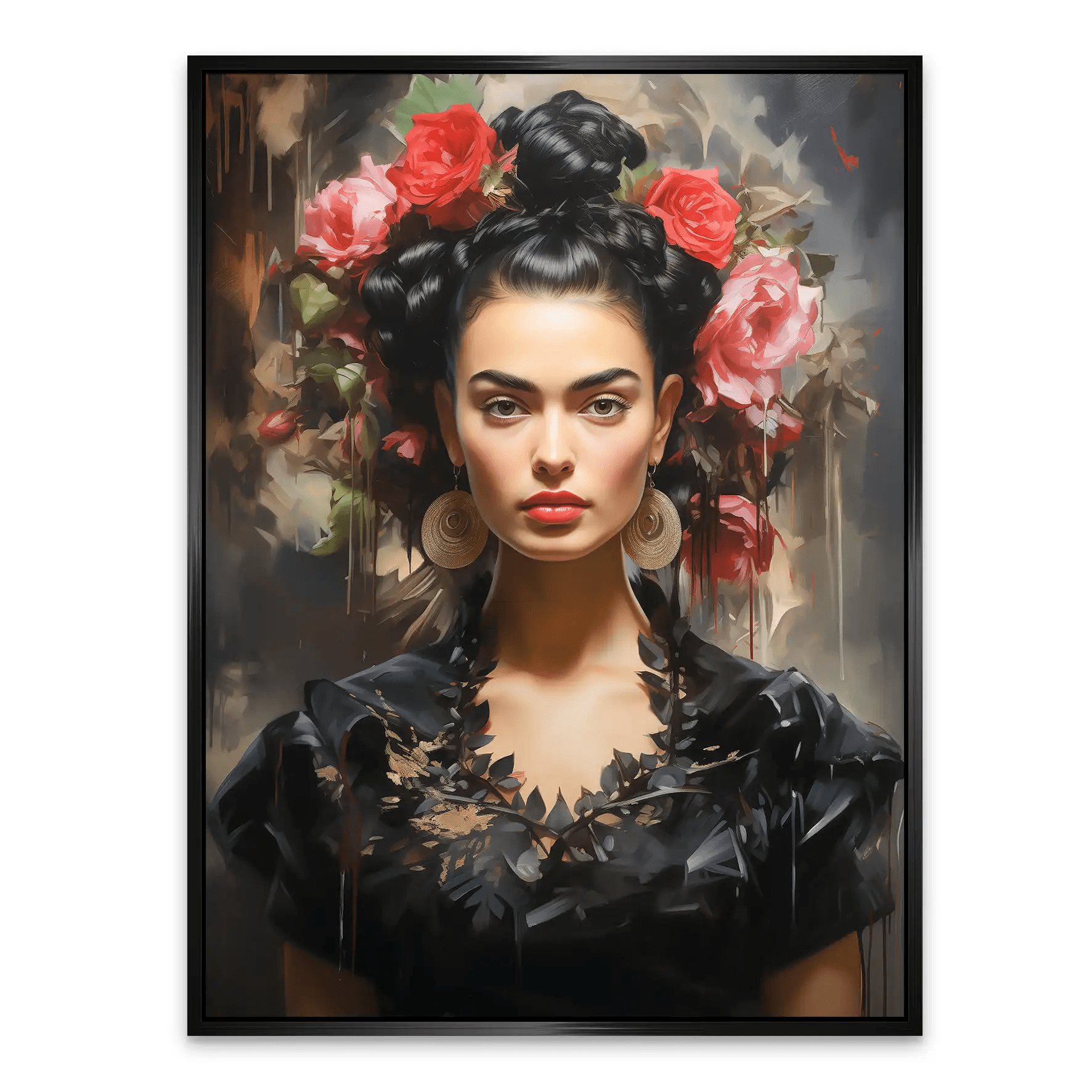 Frida Kahlo Beauty AluDibond Bild INGALERIE