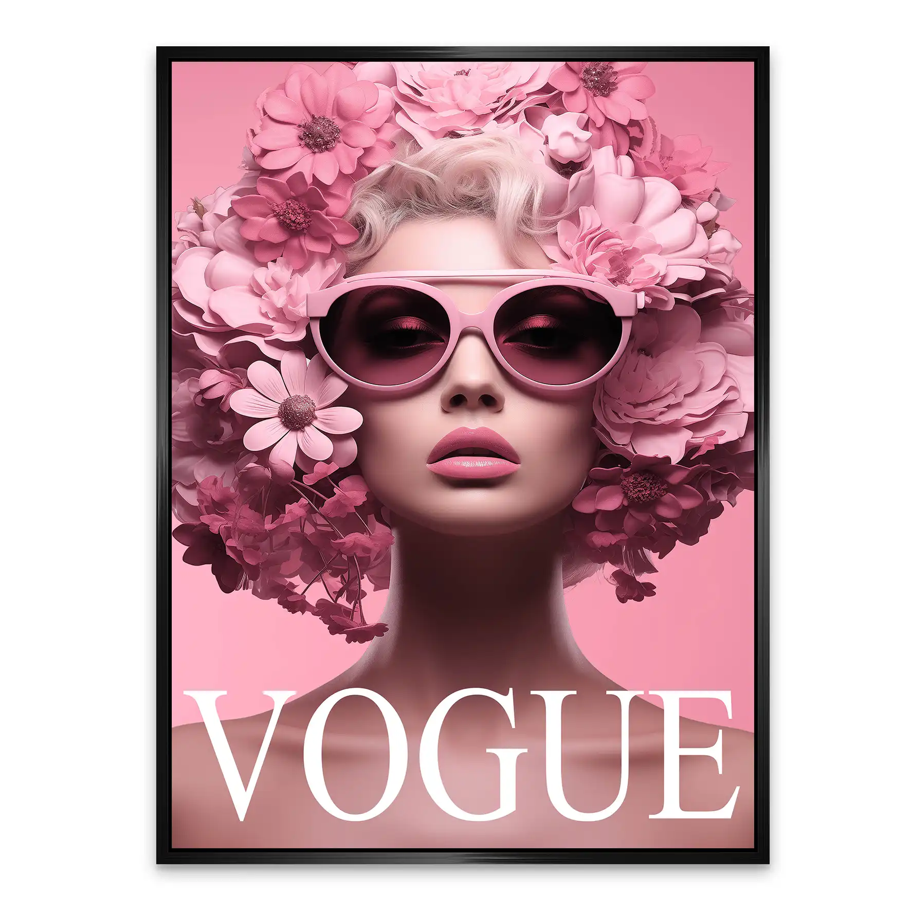 Pink Vogue AluDibond Bild INGALERIE