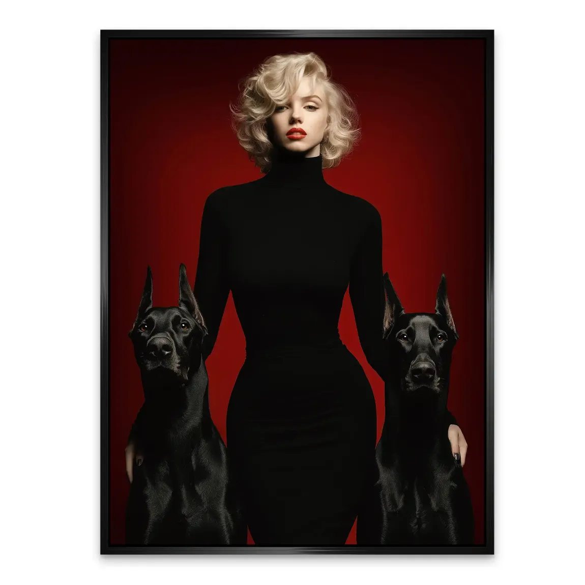 Majesty Marilyn Monroe Alu Dibond Bild