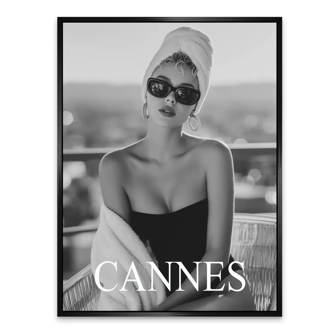 Cannes Glamour Alu Dibond Bild