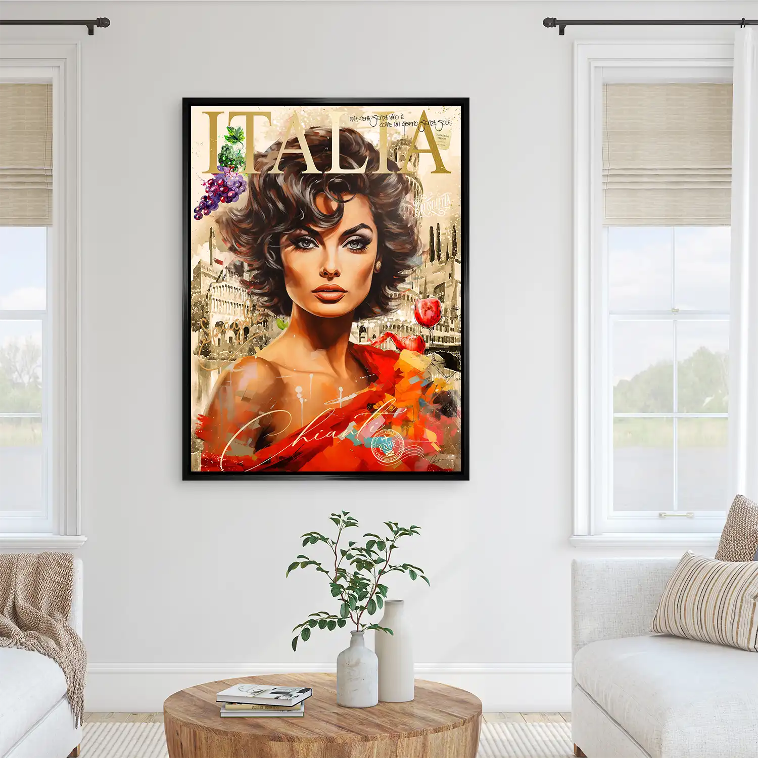 Sophia Italia AluDibond Bild INGALERIE