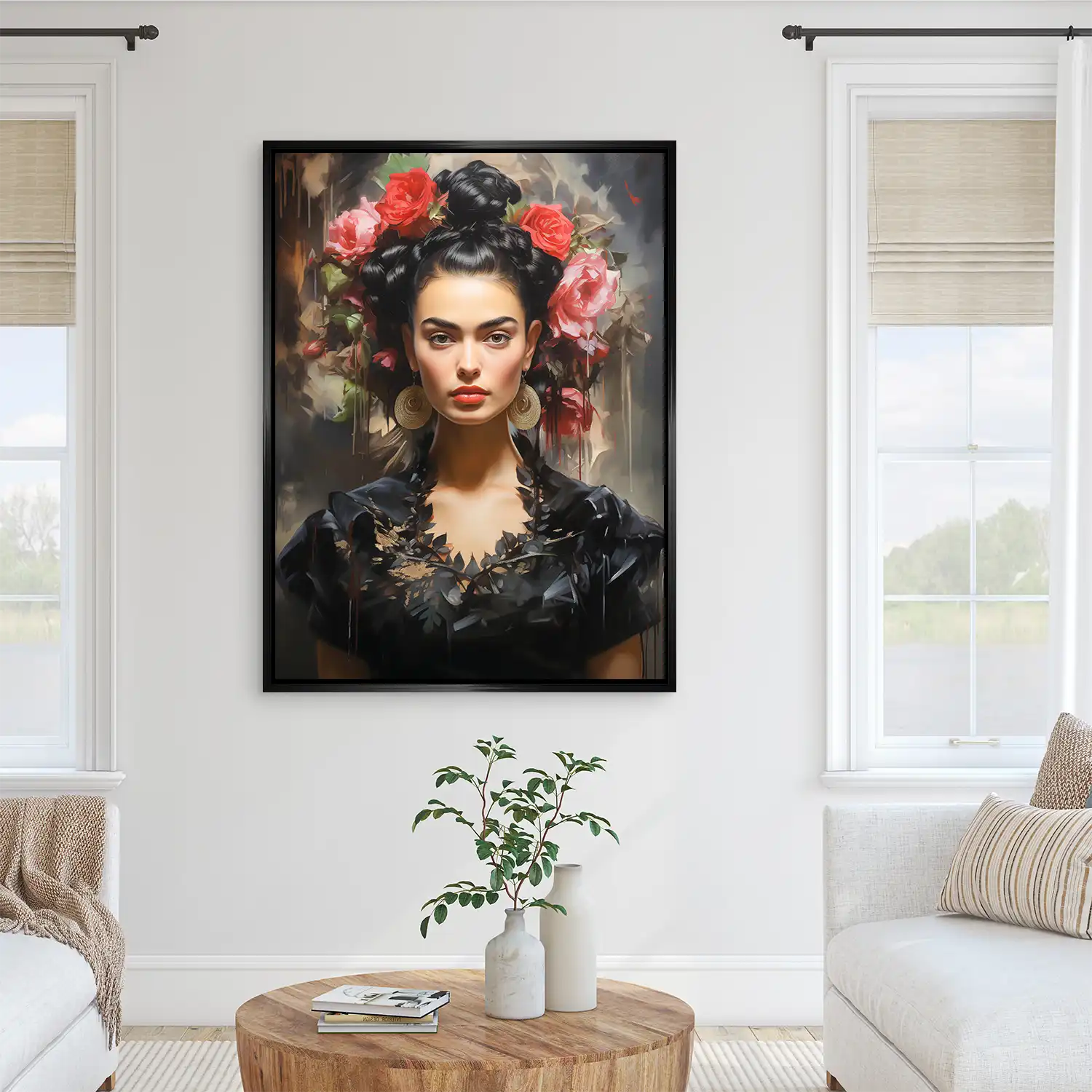 Frida Kahlo Beauty AluDibond Bild INGALERIE