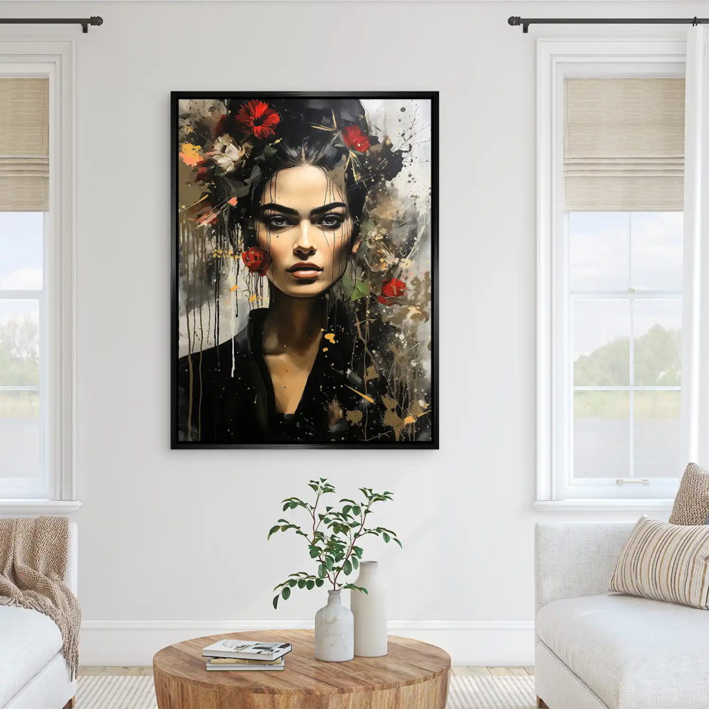 Frida Abstrakt Art AluDibond Bild INGALERIE