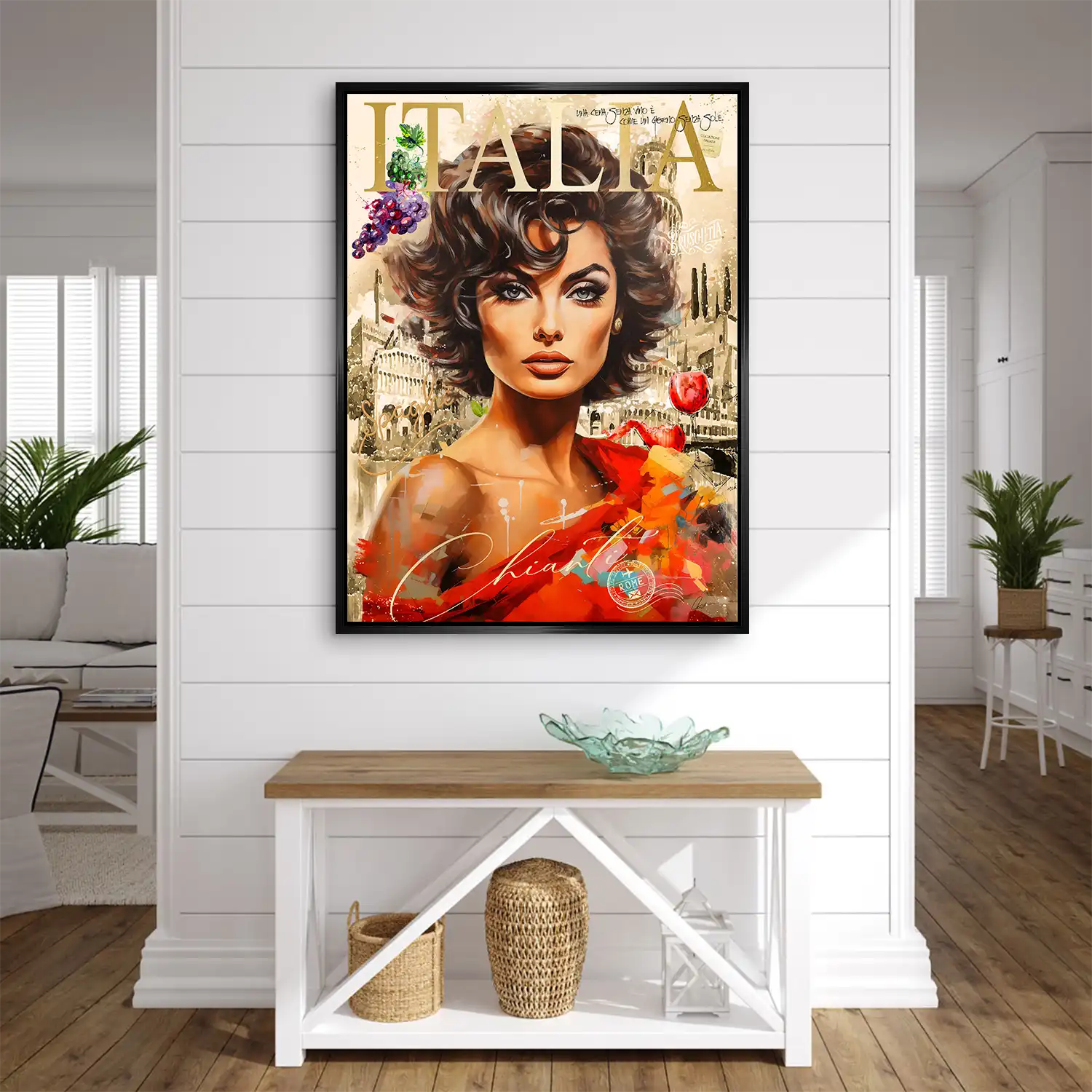 Sophia Italia AluDibond Bild INGALERIE