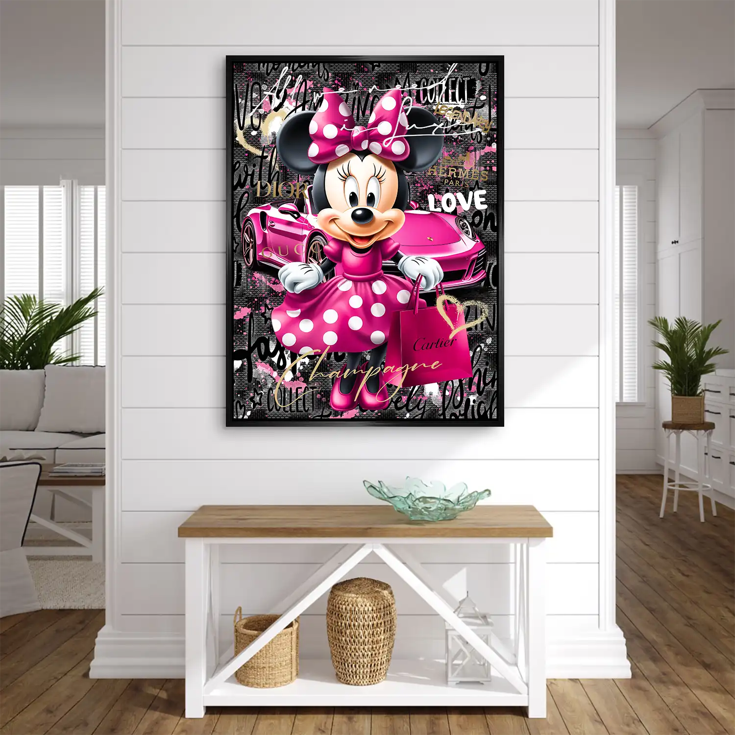 Minnie Need Need Luxe AluDibond Bild INGALERIE